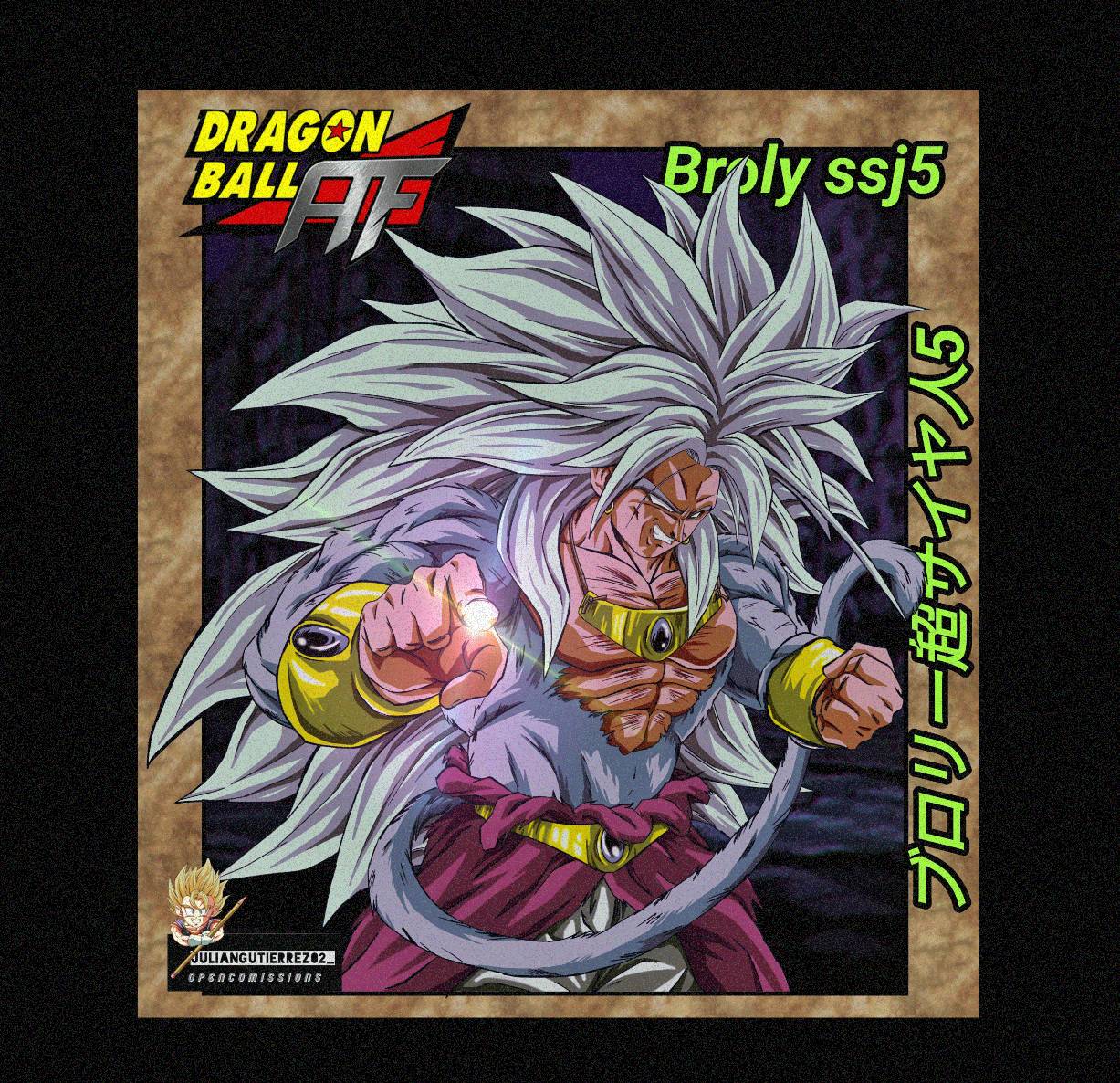 Broly SSJ5 Fan made