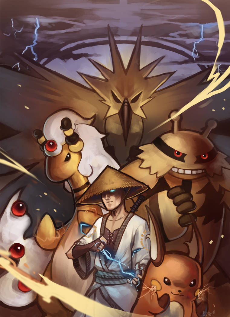 Raiden Pokemon Team (The Keepers of Thunder) by SapphireCityMedia on ...