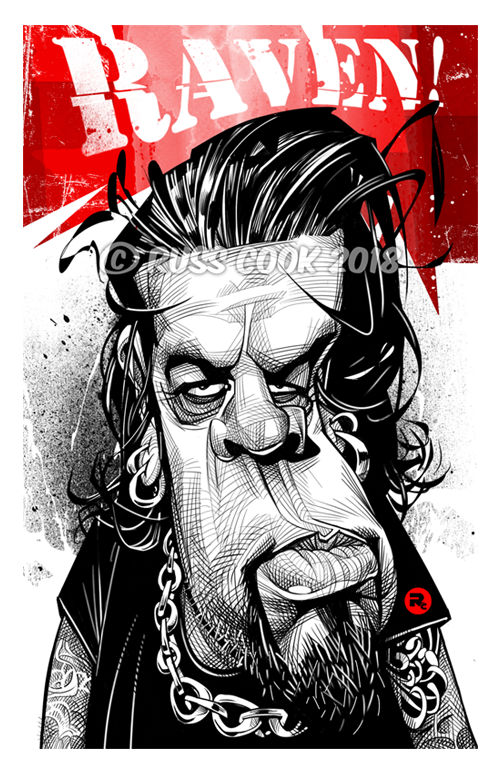 Paul Raven by RussCook on DeviantArt