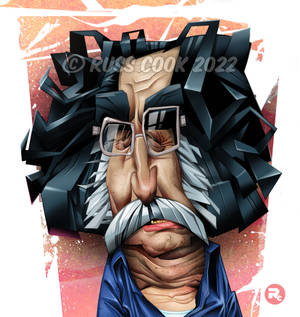 Dia Al-Azzawi caricature