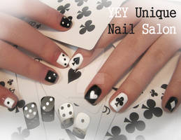 poker and dice nail