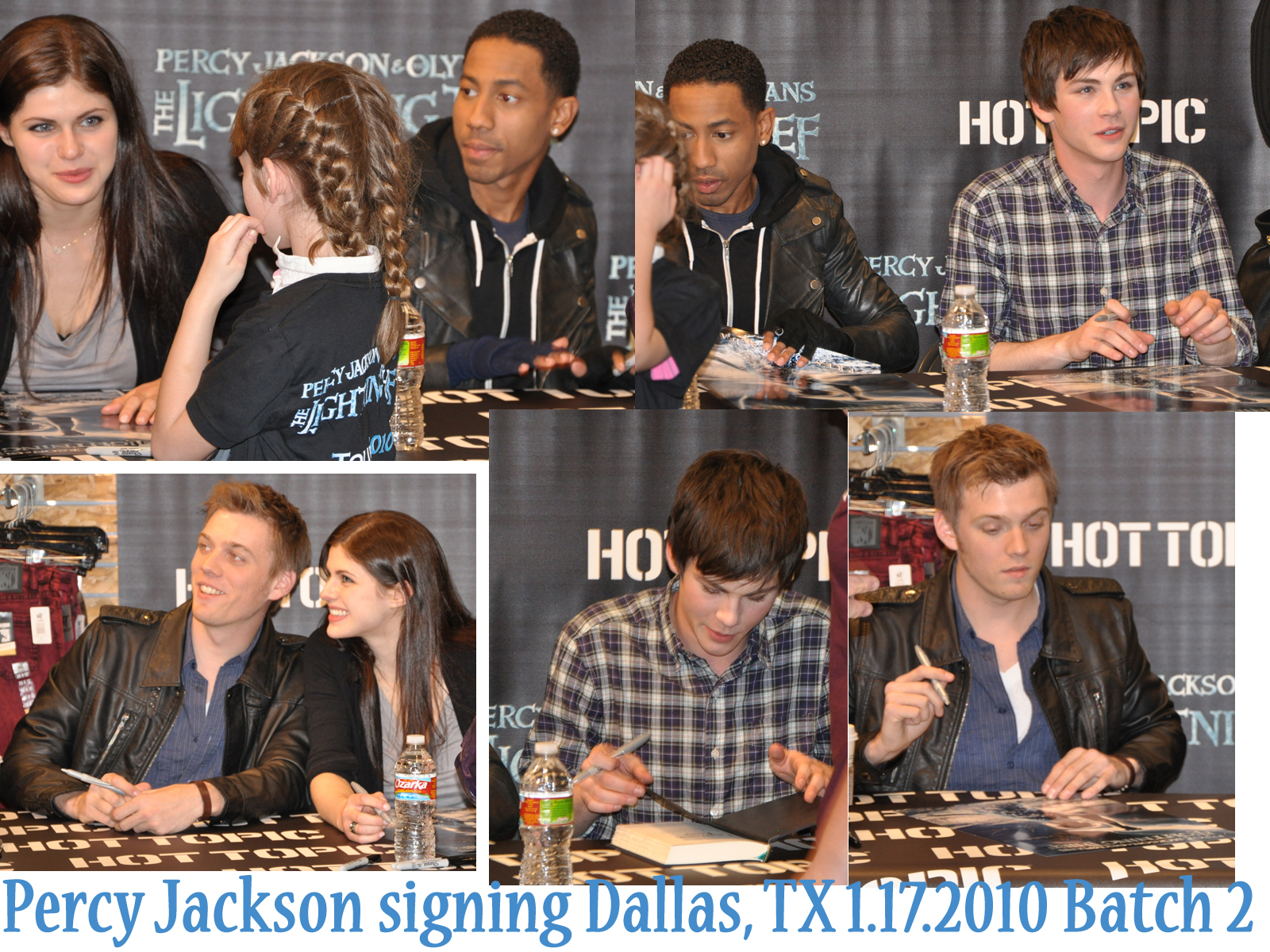 PJ signing pictures Two