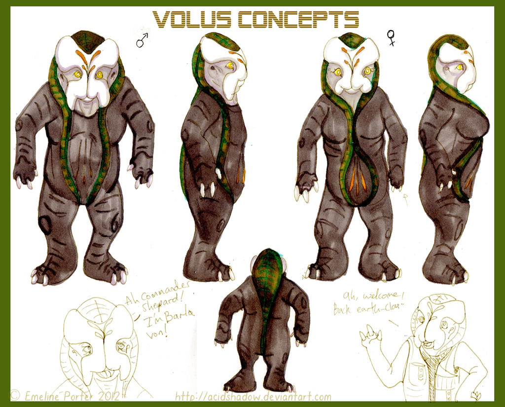 Volus Rig Traditional Art on VolProtectorate - DeviantArt
