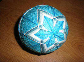 blue kiku temari