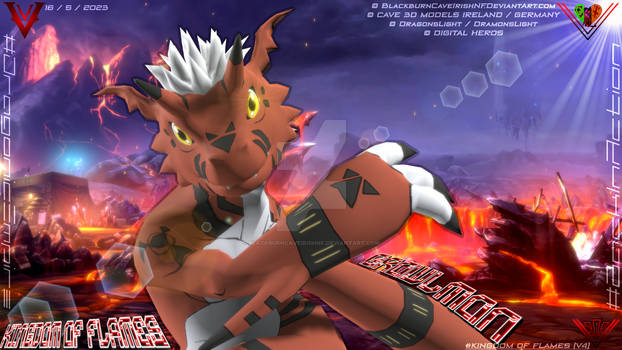 Growlmon - Kingdom of Flames (V4)