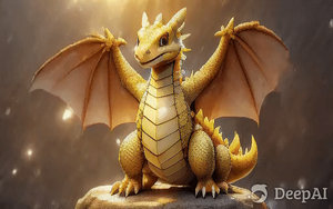 Golden Dragon.gif (AI Animation)