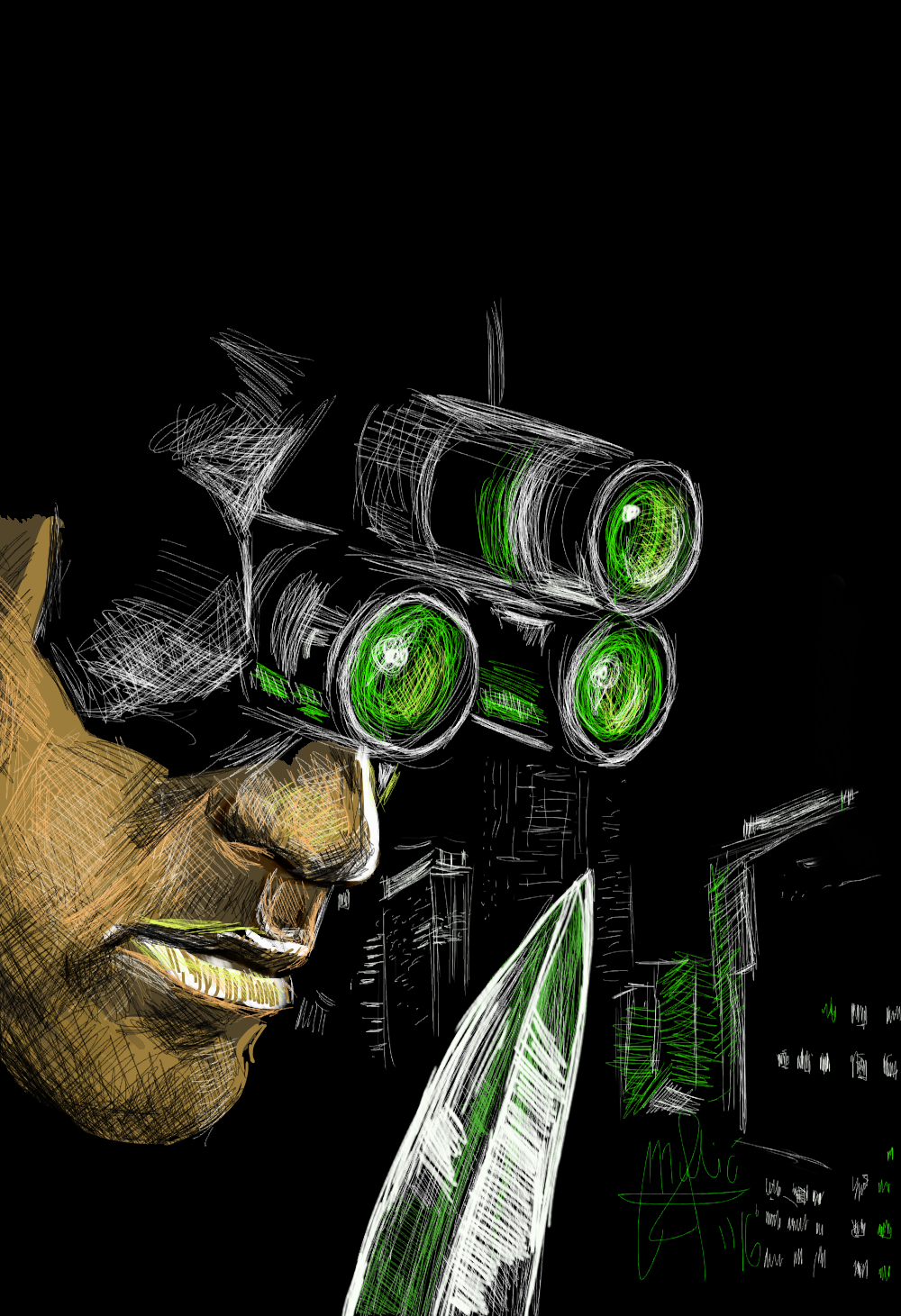 Splinter cell Chaos theory recreation of the cover