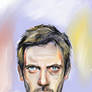 Hugh Laurie portrait