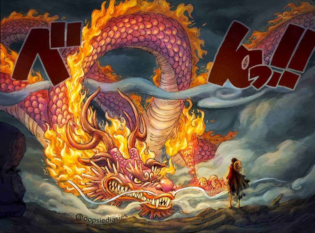 One Piece 1023 - Dragon Momonosuke by caiquenadal on DeviantArt