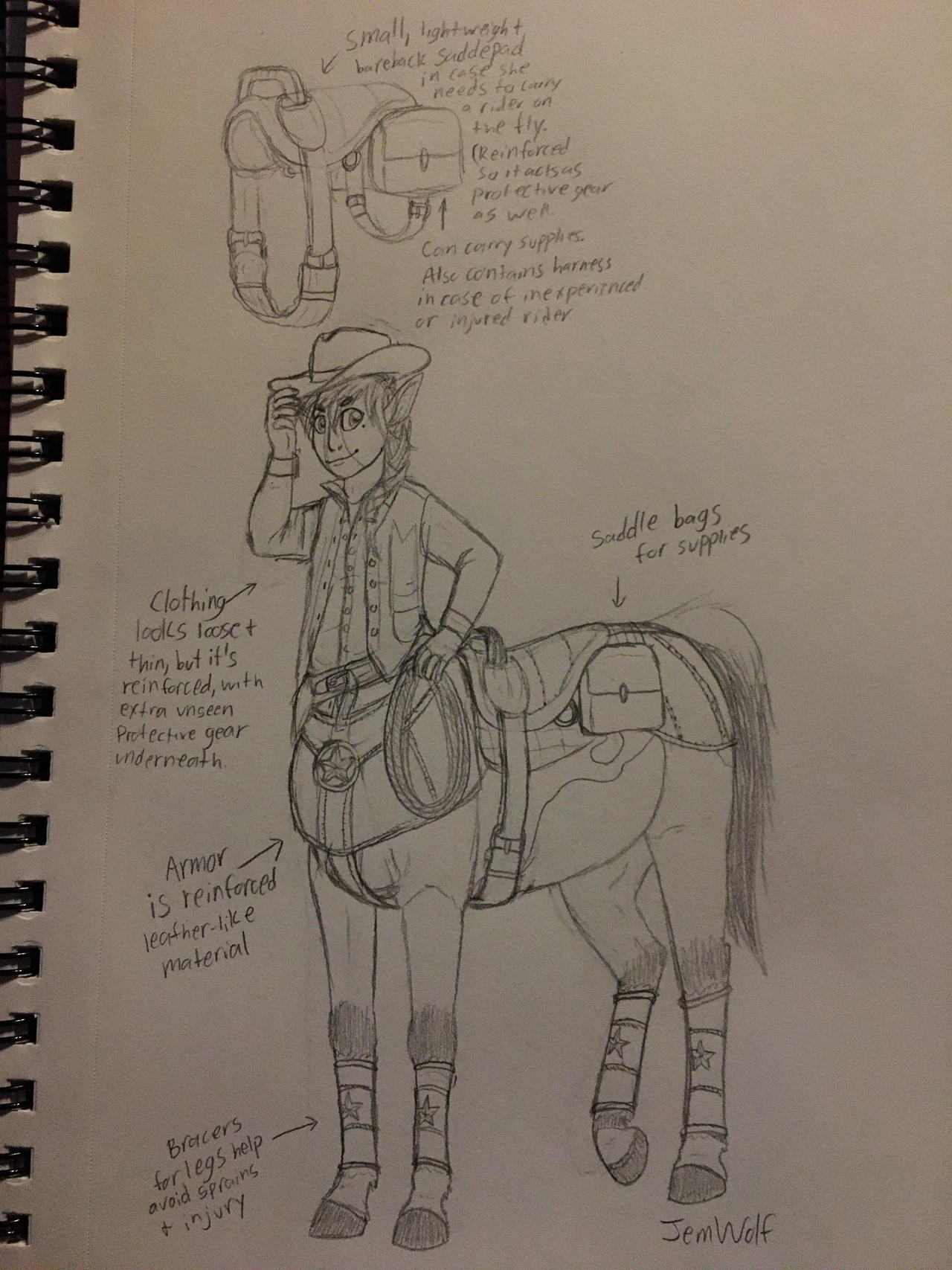 Rodeo Hero Costume by JemWolf on DeviantArt