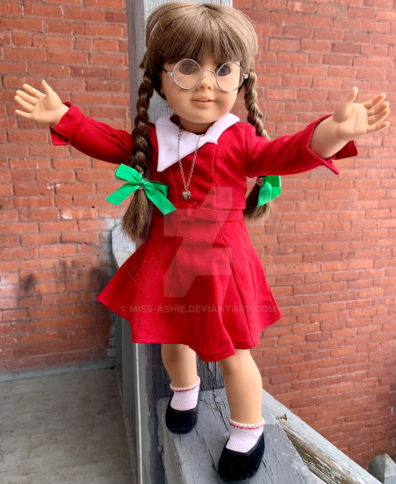 molly christmas dress Evergreen Velvet Dress | American Girl Wiki