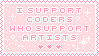 Support Coders Who Support Artists