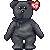 Beanie Baby Black