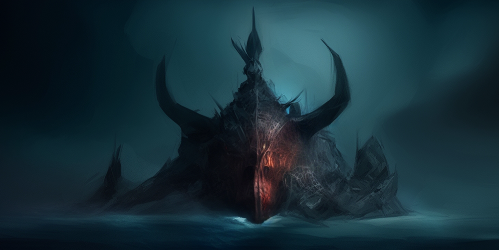 demonic ship concept 1 by leloops on DeviantArt