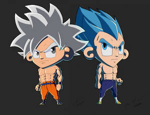 Goku and Vegeta