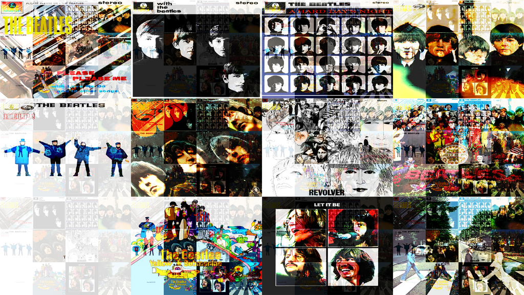 Ultimate Beatles Wallpaper [Chronological] (4K) by DarthBinks on DeviantArt