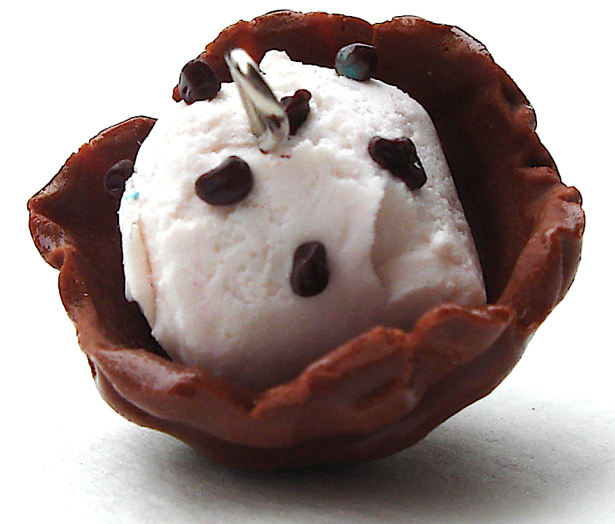 chocolate chip waffle bowl