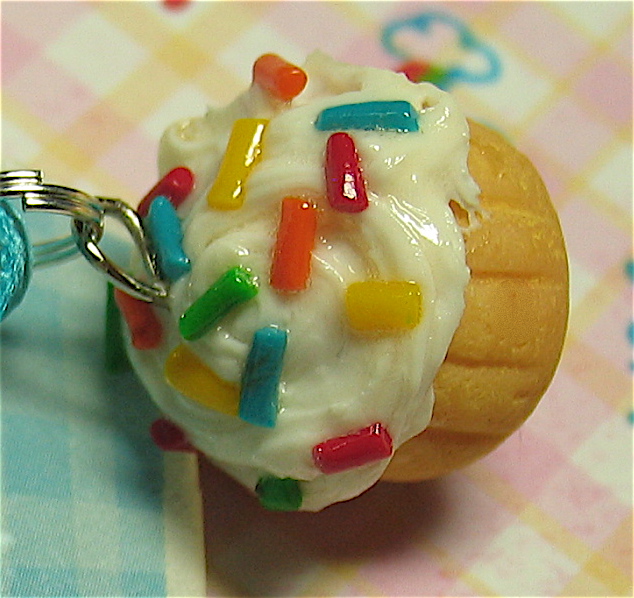 sprinkles cupcake closeup