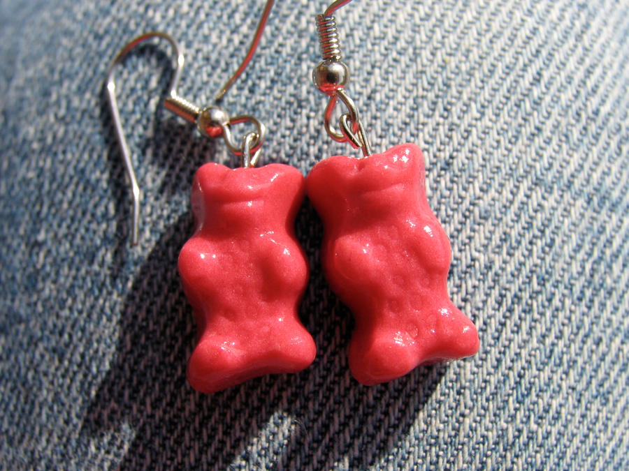 gummi bear earrings