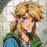 90s anime Cute Link