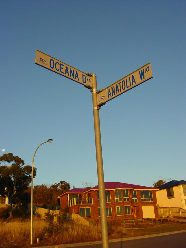 Street sign