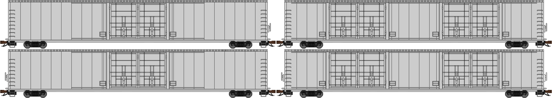 Trinity 86'-6'' Hi-Cube Boxcar (Full Colors) by JakkrapholThailand93 on ...