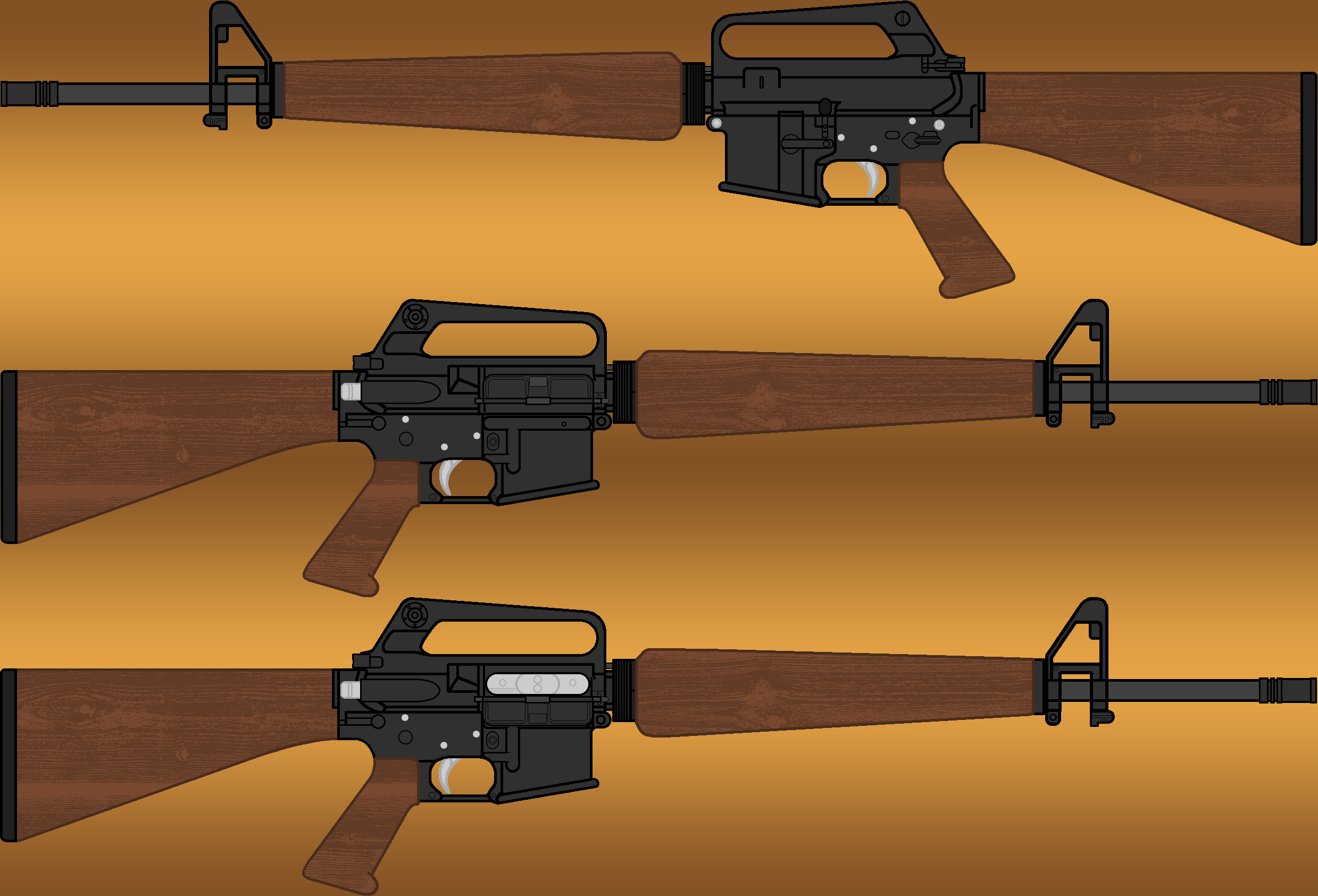 Fallout Service Rifle Front N.C.R. Service Rifle (Fallout New Vegas) by JakkrapholThailand93 on ...