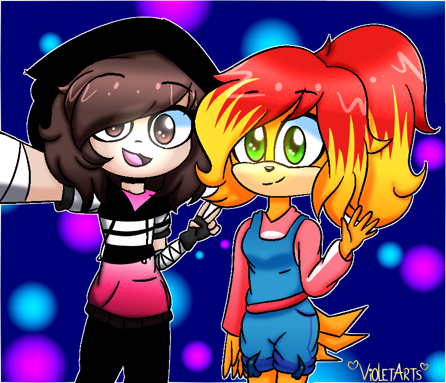 REDRAW mejores amigas por siempre by charafan495 on DeviantArt REDRAW mejores amigas por siempre by charafan495 on DeviantArt