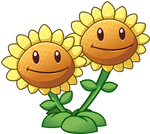 Plants vs Zombies 2 Twin Sunflower