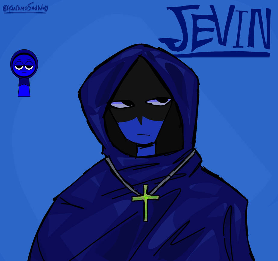 Jevin from Sprunki Fanart by KurumoSadWay on DeviantArt