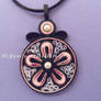 Quilled pendant