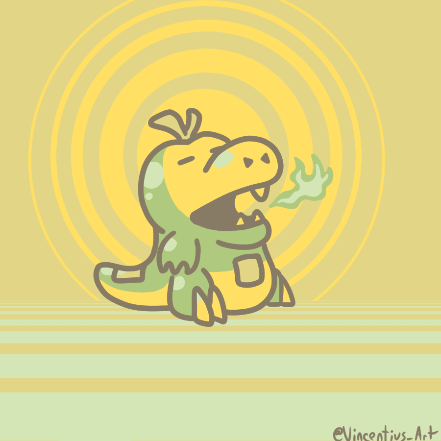 Fuecoco Color Palette by Vincentius-art on DeviantArt