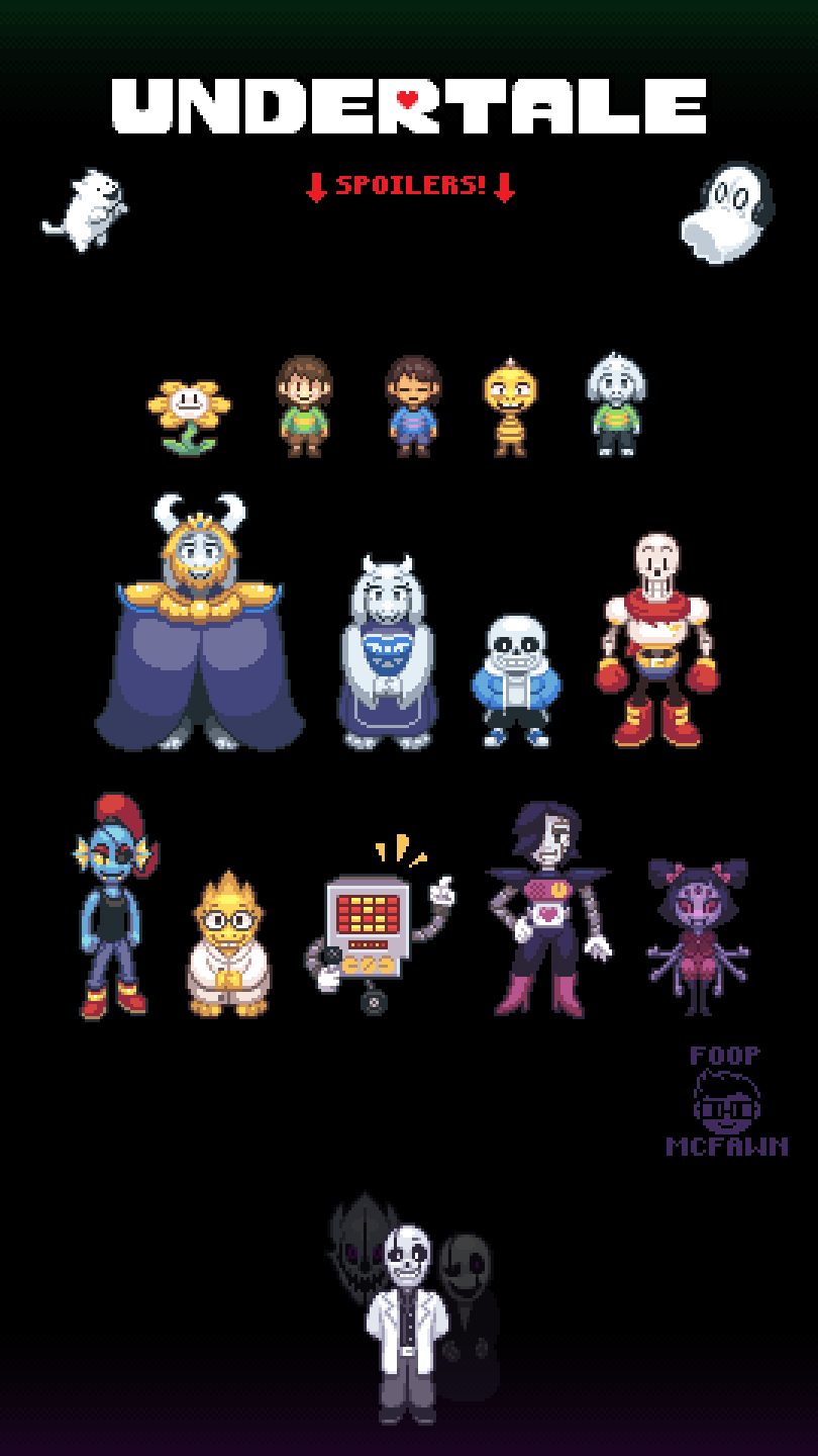 Undertale Sprites by foopdraws on DeviantArt