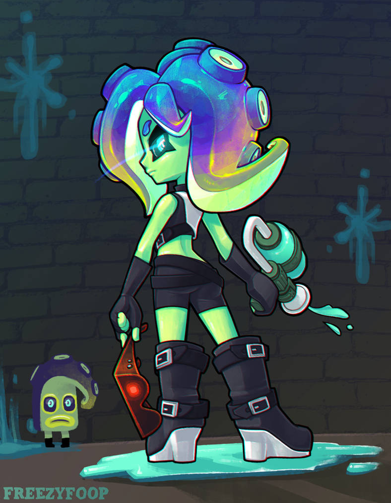 Octoling? by FreezyFoop on DeviantArt