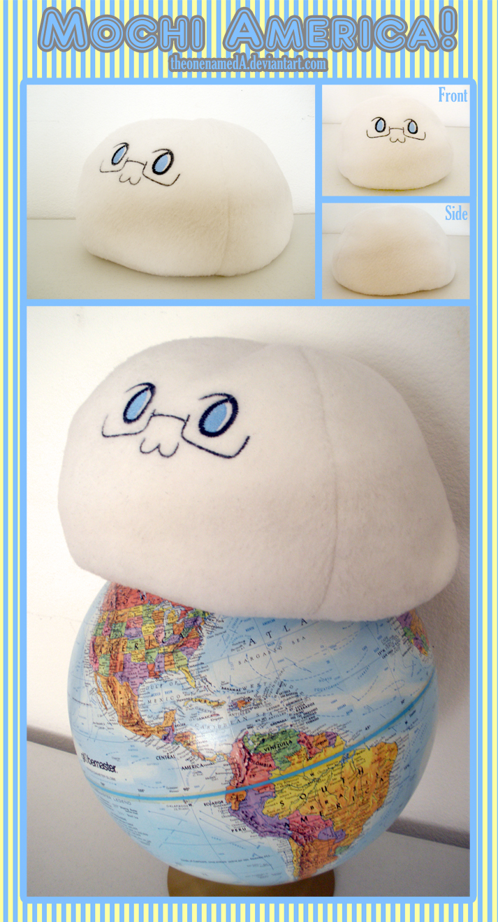 +Mochi America+ Plush Pillow