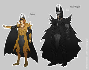 Sauron + Melkor Ref Sheet