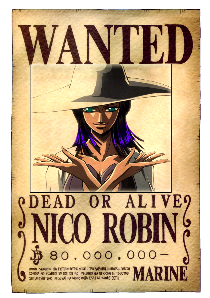 Nico Robin Wanted One Piece By V Vampir3ss V On Deviantart Nico Robin Wanted One Piece By V Vampir3ss V On Deviantart