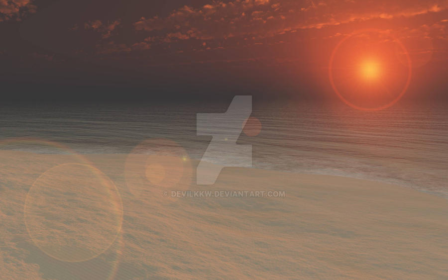 Sunset by devilkkw on DeviantArt