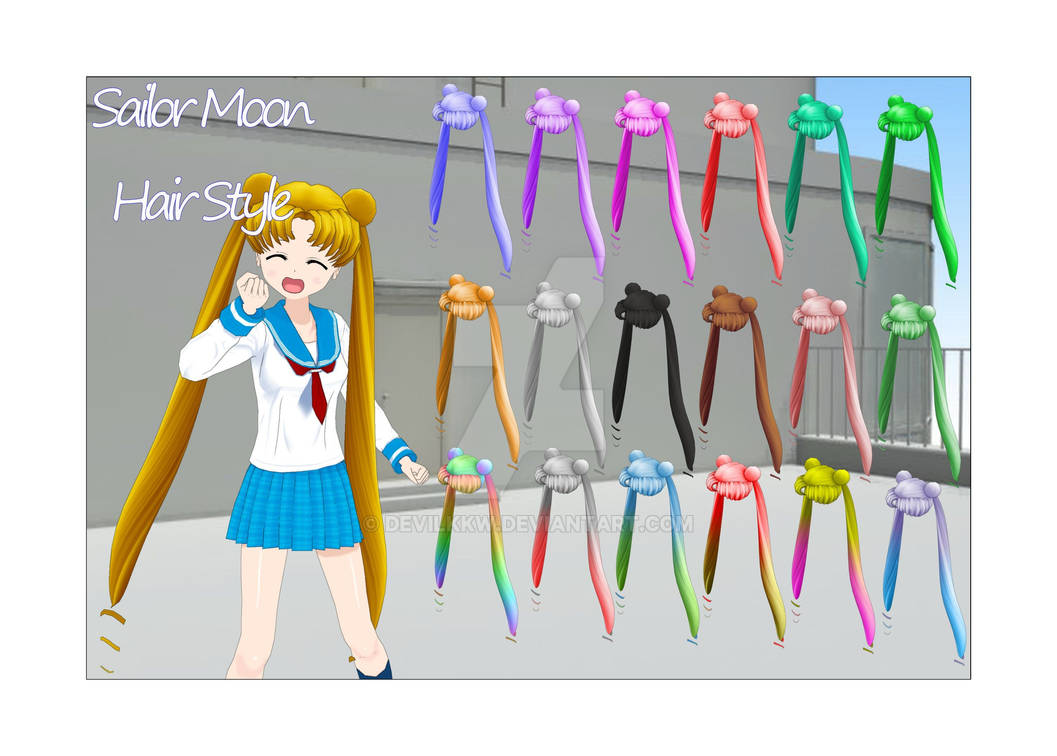 comipo Sailor Moon hair pack Dl by devilkkw on DeviantArt.