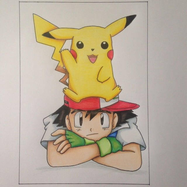 PIkachu and Ash