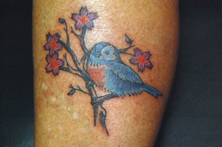 Blue bird Tattoo