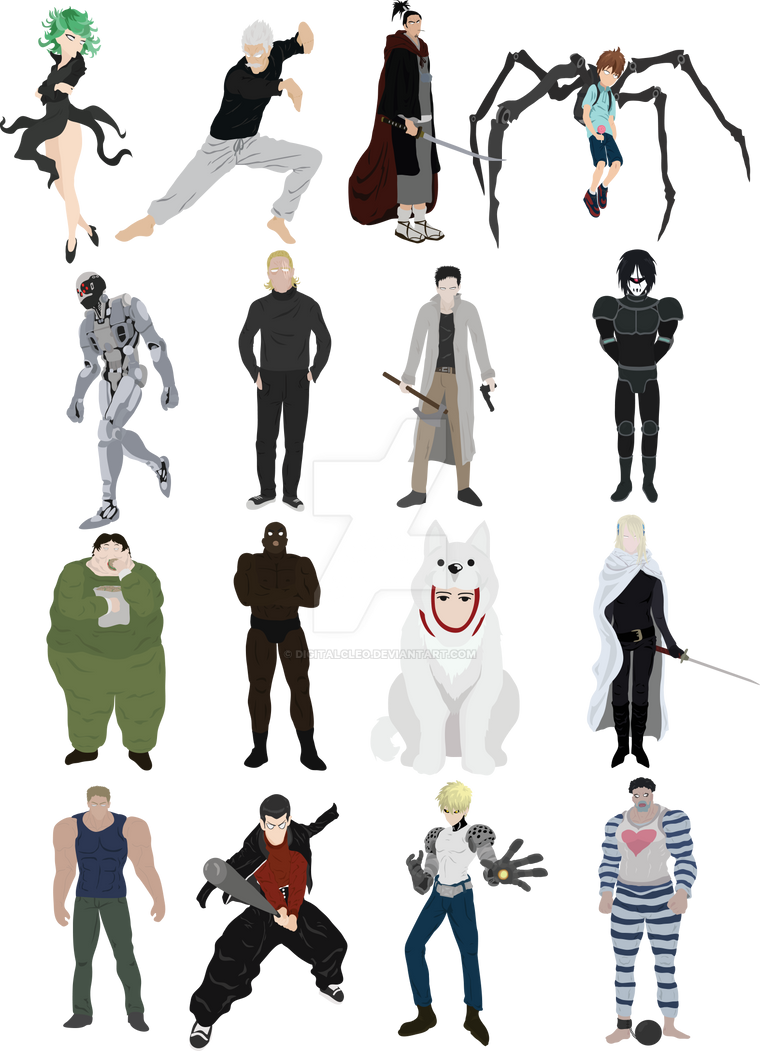 One Punch Man - S-Class Heroes By Digitalcleo On Deviantart
