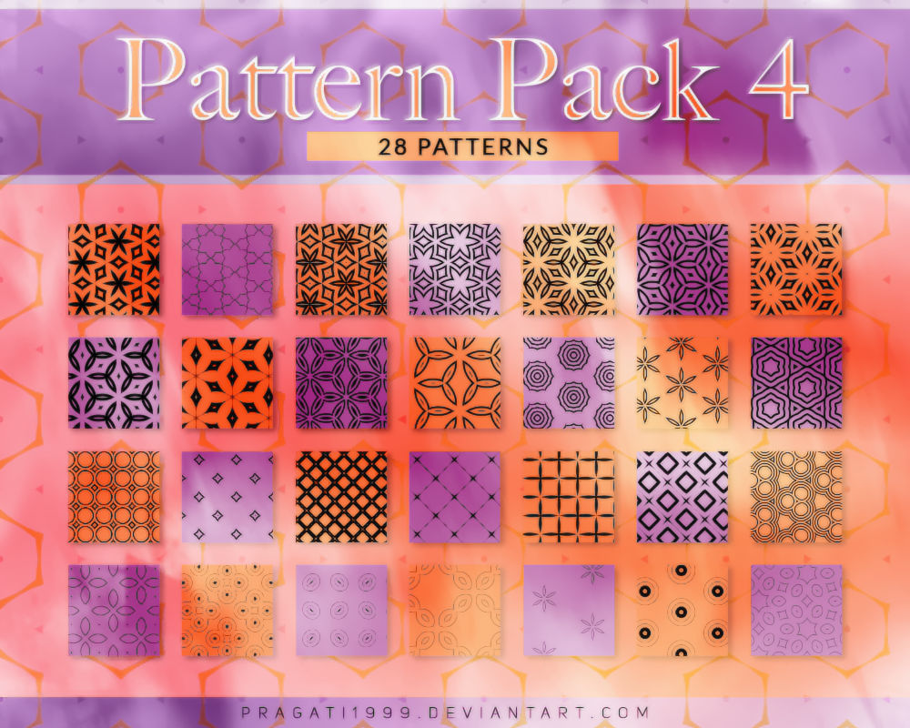 Pattern Pack Download Pattern Pack 4 by CHOCOBOPP on DeviantArt