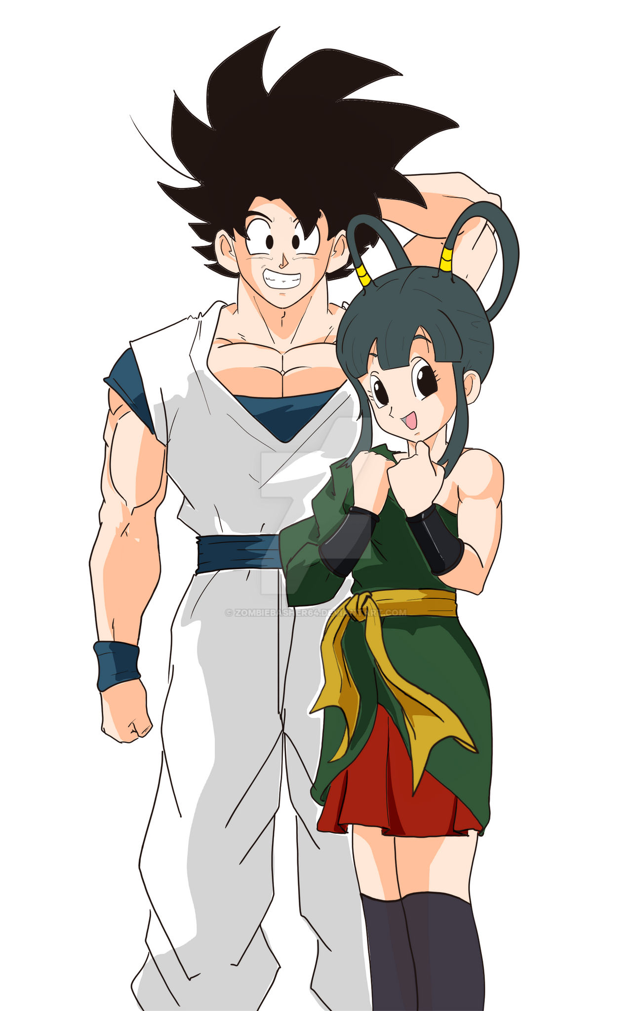 Yurin Yurin and OC Coren request by zombiebasher64 on DeviantArt