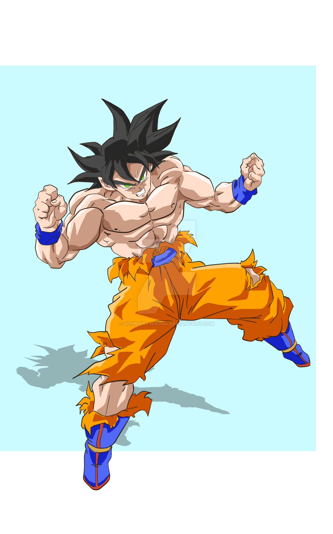 Mastered Spirit And Body Goku By Zombiebasher64 On DeviantArt mastered-spirit-and-body-goku-by-zombiebasher64-on-deviantart