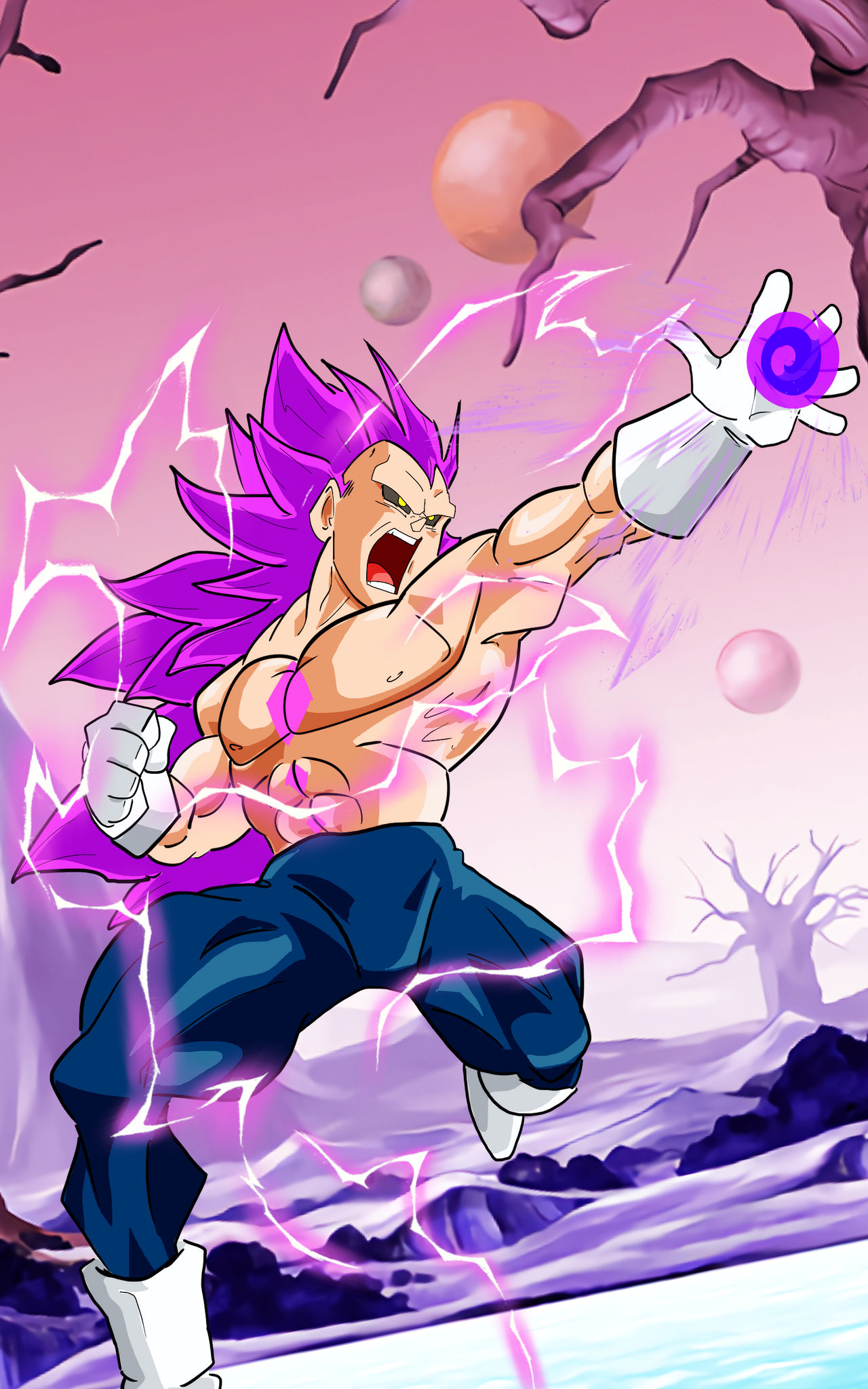 Mastered Ultra Ego Vegeta by zombiebasher64 on DeviantArt