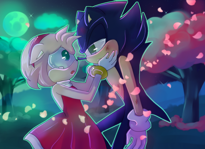 Dark Sonic  Sonic and amy, Sonic, Sonic boom