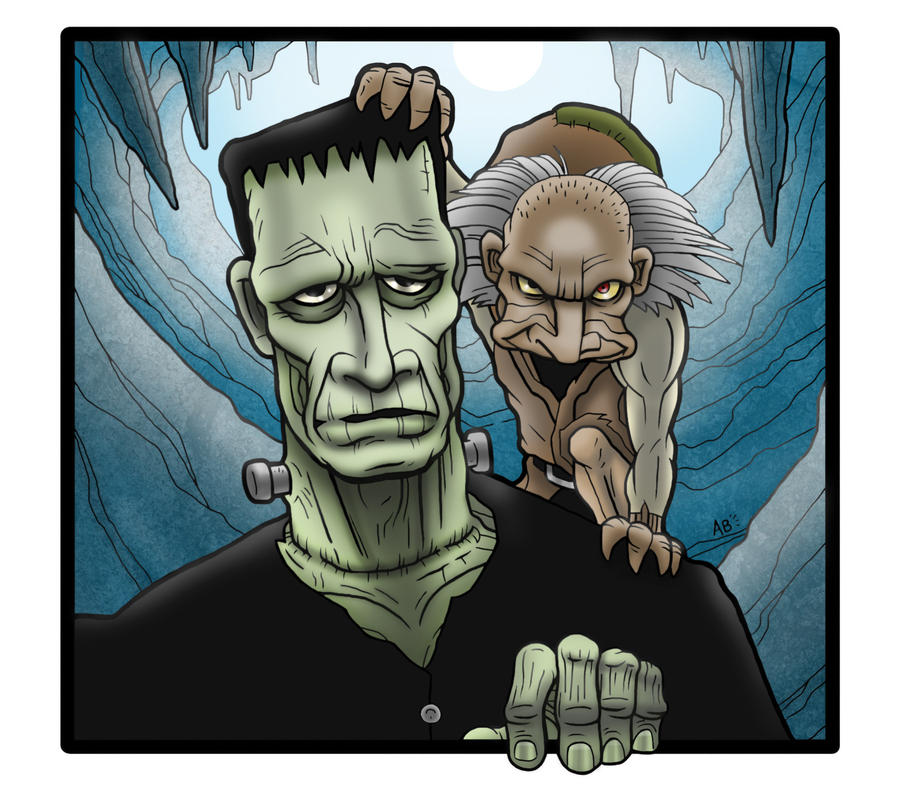 Frankenstein and Igor by gateapparel on DeviantArt