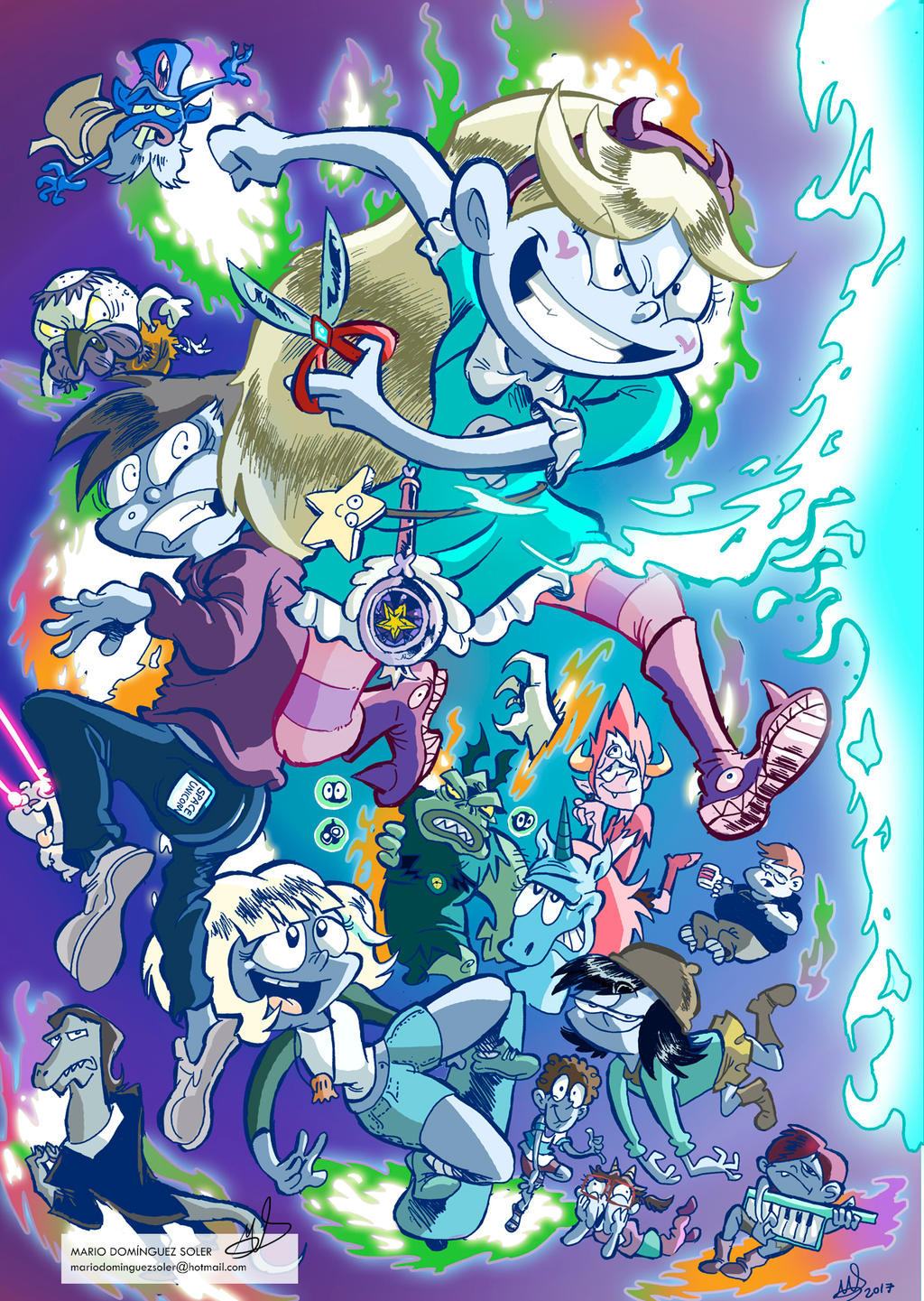 Star vs the Forces of Evil by mariods