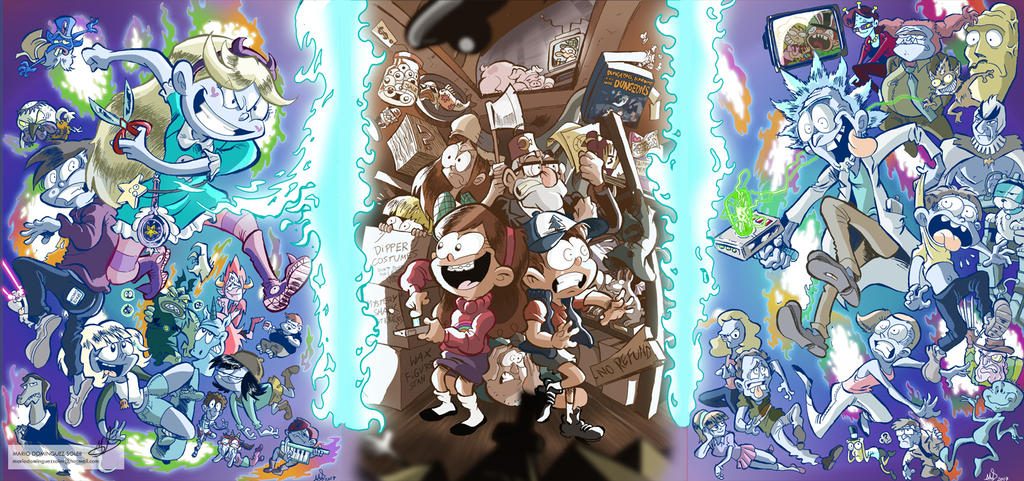 Star vs the Gravity (and Morty)